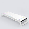 ICE COOREL T1 Monitor Increased Rack Foldable Laptop Stand With RGB Lighting & 4xUSB Expansion Interface – Durable Build, Easy to Use