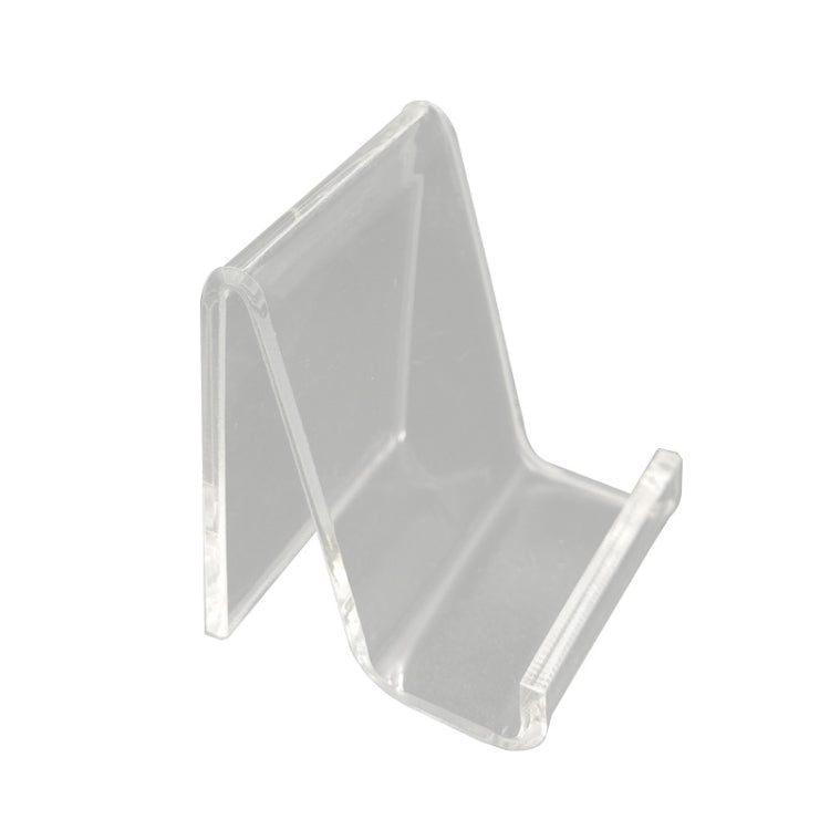QH-040 10 PCS Acrylic Transparent Mobile Phone Display Stand Default Title