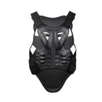 SULAITE Roller Skating Motorcycle Back Protector Spine Protection Sports Protective Gear Racing Vest, Size:, L, XL