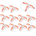 10 PCS T11 Household Universal T-Type Pressure-Free Stripping Quick-Distributing Terminal Default Title