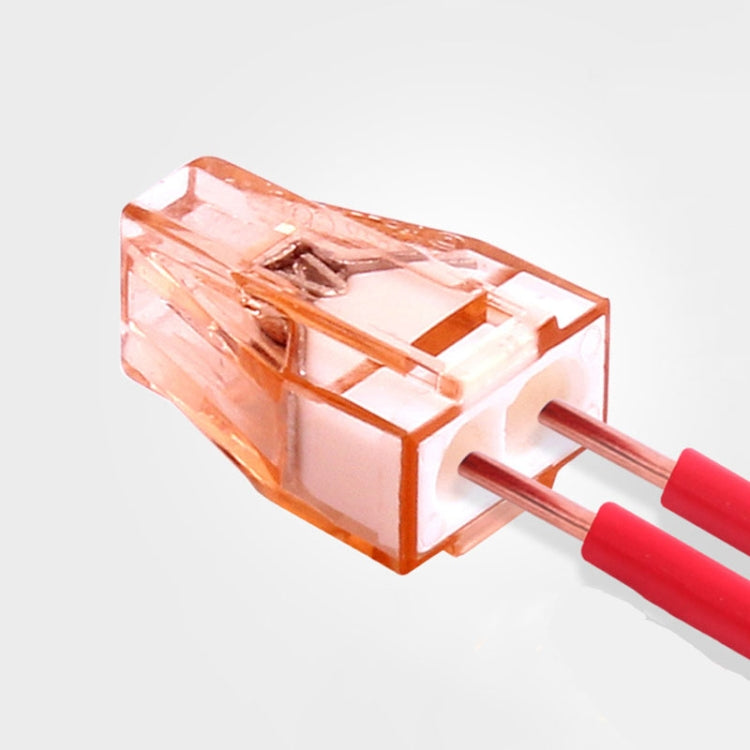 10 PCS 602A Wire Quick Connector Terminal Block Plug-In Parallel Splitter Crimp Cap Copper Insulated Connector Default Title