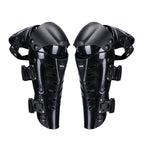 SULAITE Motorcycle Outdoor Riding Anti-Fall Protective Gear Knee Pads, Black, Black Red