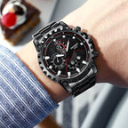 Watch – Leather, Stainless Steel