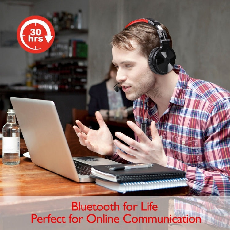 OneOdio Headset Game Anchor Wire Headset, With Bluetooth (Black & Red) – Bluetooth