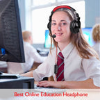 OneOdio Headset Game Anchor Wire Headset, With Bluetooth (Black & Red) – Bluetooth