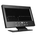 8082T Weather Forecast Clock LED Color Screen Perpetual Calendar Temperature And Humidity Intelligent Voice Control Electronic Alarm Cloc,Specification:, Black, Black + USB