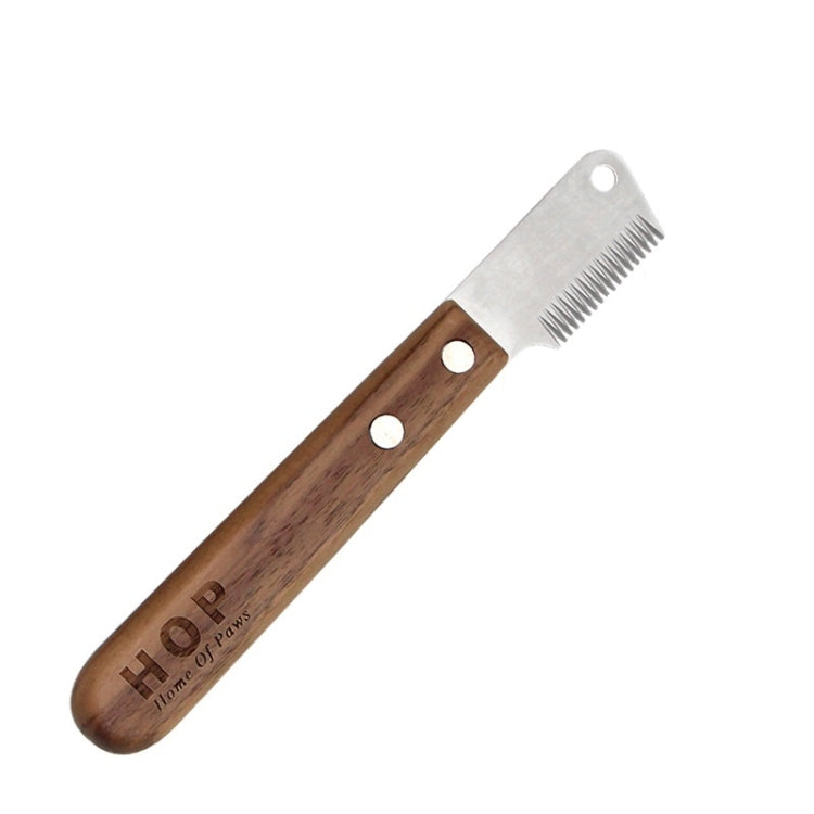HOP Terrier Dog Plucking Knife Pet Grooming & Shaving Tool, CS21 Left Hand, CS276 Right Hand CS21 Left Hand