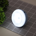 XYD-1001 Intelligent Human Body Induction + Light Sensor LED Night Light Desk Lamp Corridor Wall Lamp, Blue+White Light, Blue+Yellow Light, White+White Light, White+Yellow Light, Pink+White Light, Pink+Yellow Light – Magnetic Blue+White Light