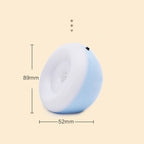 XYD-1001 Intelligent Human Body Induction + Light Sensor LED Night Light Desk Lamp Corridor Wall Lamp, Blue+White Light, Blue+Yellow Light, White+White Light, White+Yellow Light, Pink+White Light, Pink+Yellow Light – Magnetic