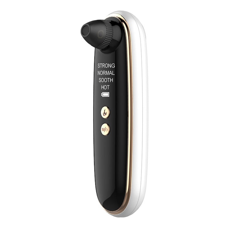 2046 Visualized Hot Compress Blackhead Suction Device Pore Cleaner and Bubble Export Instrument, White, Green White White
