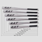 Aluminium Alloy Baseball Bat Of The Bit Softball Bats, 25 inch(63-64cm), 28 inch(70-71cm), 30 inch(75-76cm), 32 inch(80-81cm), 34 inch(85-86cm), 20 inch(51-52cm)