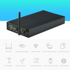 Blueendless 3.5 inch Mobile Hard Disk Box WIFI Wireless NAS Private Cloud Storage, EU Plug, US Plug, AU Plug, UK Plug – Durable Build, Easy to Use