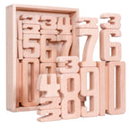 Children Particle Beech Number Building Blocks Children Mathematics Early Education Toy Teaching Aids, Number Building Blocks(32 PCS / Set) Number Building Blocks(32 PCS Set)