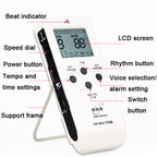 ENO EM-988A Electronic Vocal Rechargeable Metronome For Piano/Guitar/Drum/Guzheng/Violin, EM-988A (Pink)