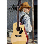 Folk Acoustic Guitar Beginner Training And Teaching Stringed Instruments, 41 Inch (Black), 41 Inch (Sunset Yellow)