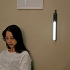 ZXD-01 Intelligent Human Body Induction Night Light LED Aisle Window Wall Light, White, Pink, Green – Magnetic