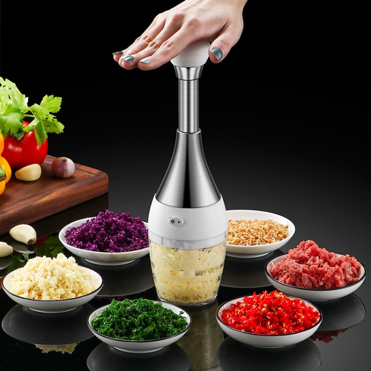304 Stainless Steel Pressing Mincer Household Multifunctional Vegetable Cutter Pounding Garlic, Vegetable Cutter Vegetable Cutter