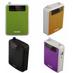 Rolton K300 Portable Voice Amplifier Supports FM Radio/MP3, Purple, Green, Black, Orange