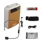 Rolton K300 Portable Voice Amplifier Supports FM Radio/MP3, Purple, Green, Black, Orange