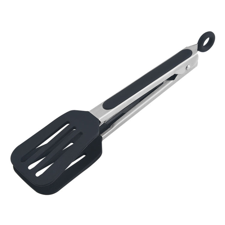 Kitchen Food Tongs Hotel Steak Tongs Insulated Long-Handled Bread Tongs Barbecue Clip Barbecue Clip, Bread Clip(Blue), Bread Clip(Black), Bread Clip(Purple), Bread Clip(Pink), Bread Clip(Red) – Durable Build, Easy to Use Bread Clip(Black) Black