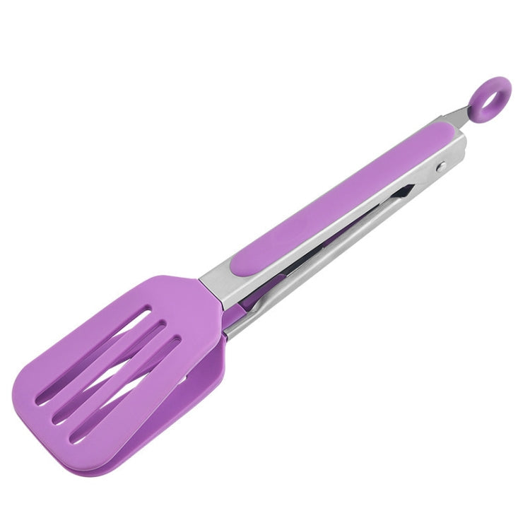 Kitchen Food Tongs Hotel Steak Tongs Insulated Long-Handled Bread Tongs Barbecue Clip Barbecue Clip, Bread Clip(Blue), Bread Clip(Black), Bread Clip(Purple), Bread Clip(Pink), Bread Clip(Red) – Durable Build, Easy to Use Bread Clip(Purple) Purple