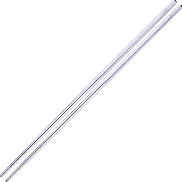 1 Pair Extended Chopsticks Stainless Steel Non-Slip Anti-Scalding Long Chopsticks Noodle Chopsticks Hot Pot Chopsticks, 36cm 36cm
