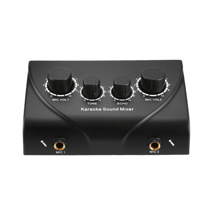 Karaoke Sound Mixer Professional Audio System Portable Mini Digital Audio Sound Karaoke Machine Echo Mixer System Default Title