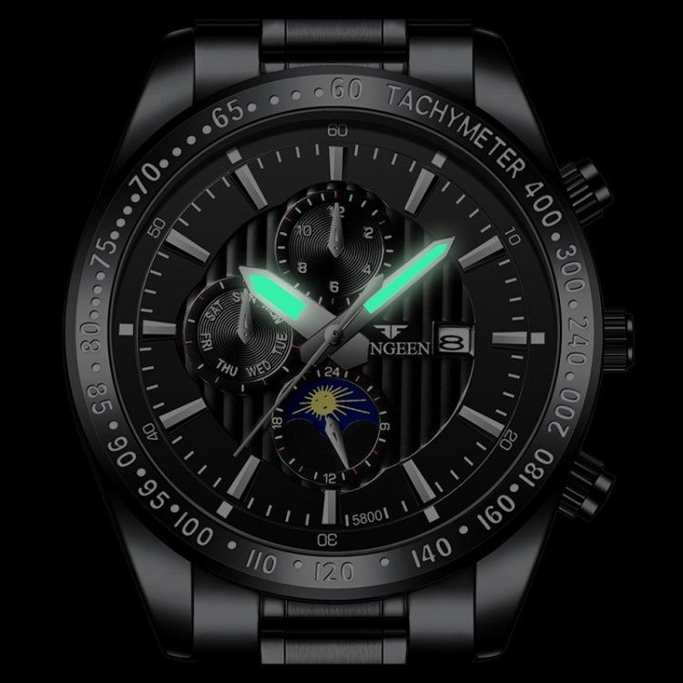 Quartz Watch – Leather (Black) #2