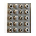 Silicone Cake Mold 25 Grid Fudge Hard Candy Silicone Biscuit Mold, Fruit, Donuts Donuts
