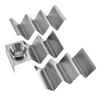 Baking Stainless Steel Pancake Rack Buffet Tools With Cup, With Cup, With Handle