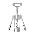 Kitchen Multifunctional Manual Wine Zinc Alloy Bottle Opener, Zinc Alloy Silver Zinc Alloy Silver