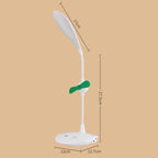 WS-8010 LED Fan Desk Lamp Bedside Desk USB Folding Desk Lamp, Water Drop, Ring, Pen Holder White Fan Blade, Pen Holder Yellow Fan Blade, Pen Holder Blue Fan Blade, Pen Holder Green Fan Blade – Durable Build, Easy to Use