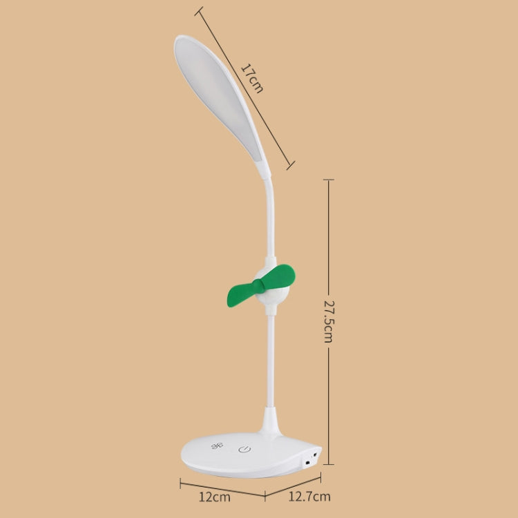 WS-8010 LED Fan Desk Lamp Bedside Desk USB Folding Desk Lamp, Water Drop, Ring, Pen Holder White Fan Blade, Pen Holder Yellow Fan Blade, Pen Holder Blue Fan Blade, Pen Holder Green Fan Blade – Durable Build, Easy to Use