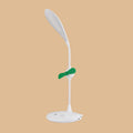WS-8010 LED Fan Desk Lamp Bedside Desk USB Folding Desk Lamp, Water Drop, Ring, Pen Holder White Fan Blade, Pen Holder Yellow Fan Blade, Pen Holder Blue Fan Blade, Pen Holder Green Fan Blade – Durable Build, Easy to Use Water Drop