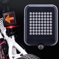 Intelligent Steering Brake Tail Light USB Rechargeable Bicycle Light Cycling Warning Safety Light, Intelligent Steering Brake Tail Light Intelligent Steering Brake Tail Light