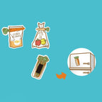 5 Sets Carrot Sealing Clip Food Bag Sealing Clip With Magnet Box, Carrot Sealing Clip – Durable Build, Easy to Use