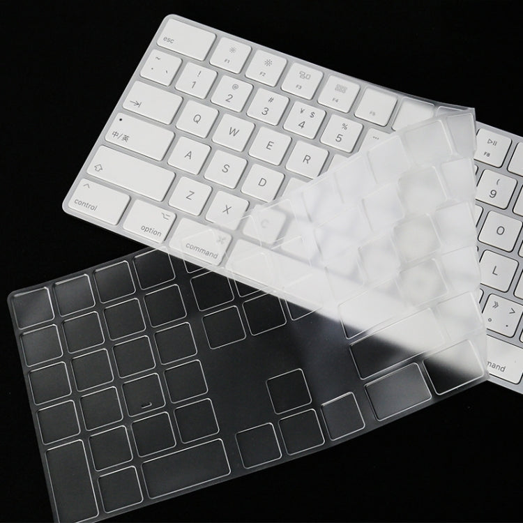 T17606 Computer Keyboard Film Transparent TPU Nano Long Keyboard Protective Film – Waterproof, TPU, Non-slip, For iMac 2017 Magic Keyboard(with Number Model) For iMac 2017 Magic Keyboard(with Number Model)