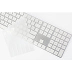 T17606 Computer Keyboard Film Transparent TPU Nano Long Keyboard Protective Film – Waterproof, TPU, Non-slip, For iMac 2017 Magic Keyboard(with Number Model)