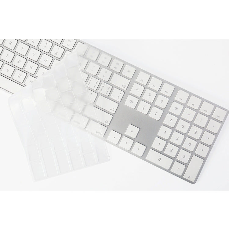 T17606 Computer Keyboard Film Transparent TPU Nano Long Keyboard Protective Film – Waterproof, TPU, Non-slip, For iMac 2017 Magic Keyboard(with Number Model)