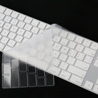 T17606 Computer Keyboard Film Transparent TPU Nano Long Keyboard Protective Film – Waterproof, TPU, Non-slip, For iMac 2017 Magic Keyboard(with Number Model)