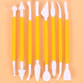 2 Sets Carving Pen Cake Fondant Carving Knife Making Cutting Tool 01030 Purple (OPP Bag Packaging), 01071 Yellow (OPP Bag Packaging), 01018 Red (OPP Bag Packaging), 02023 Blue (OPP Bag Packaging), 02030 Pink (OPP Bag Packaging)                         ... 01071 Yellow (OPP Bag Packaging)