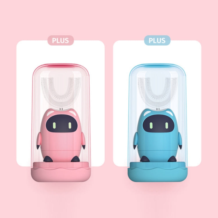 Lanbeibei Children U-Shaped Automatic Electric Toothbrush, 2-6 Years Old Plus Version (Blue), 6-12 Years Old Plus Version (Blue), 2-6 Years Old Home Version (Blue), 6-12 Years Old Home Version (Blue), 2-6 Years Old Plus Version (Pink)... – Waterproof