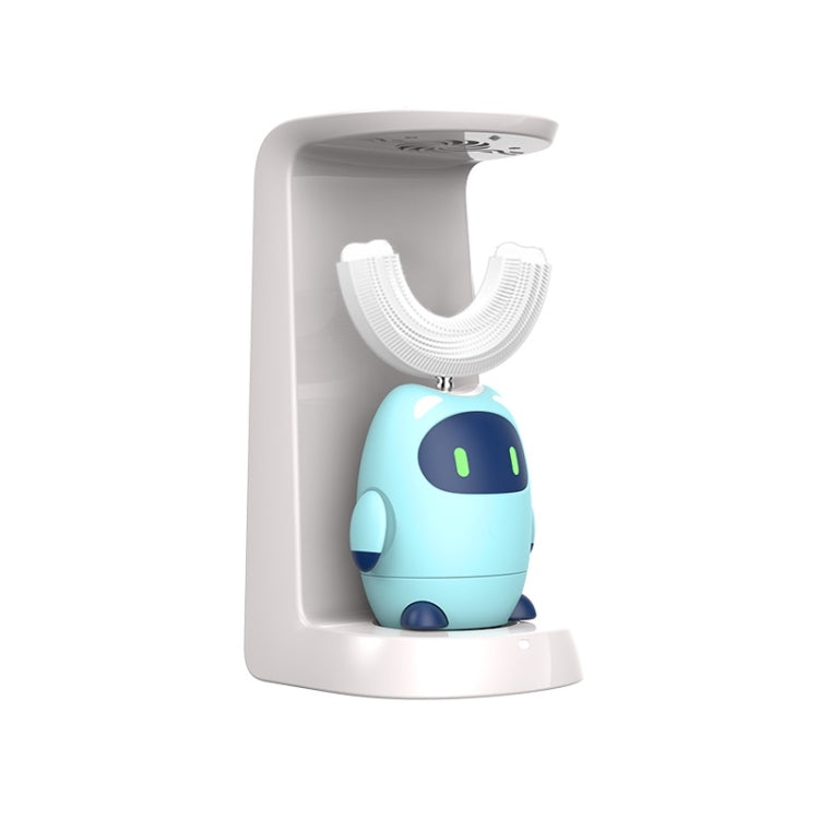 Lanbeibei Children U-Shaped Automatic Electric Toothbrush, 2-6 Years Old Plus Version (Blue), 6-12 Years Old Plus Version (Blue), 2-6 Years Old Home Version (Blue), 6-12 Years Old Home Version (Blue), 2-6 Years Old Plus Version (Pink)... – Waterproof 2-6 Years Old Home Version (Blue)