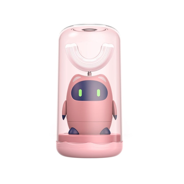 Lanbeibei Children U-Shaped Automatic Electric Toothbrush, 2-6 Years Old Plus Version (Blue), 6-12 Years Old Plus Version (Blue), 2-6 Years Old Home Version (Blue), 6-12 Years Old Home Version (Blue), 2-6 Years Old Plus Version (Pink)... – Waterproof 2-6 Years Old Plus Version (Pink)