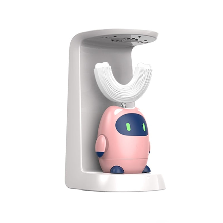 Lanbeibei Children U-Shaped Automatic Electric Toothbrush, 2-6 Years Old Plus Version (Blue), 6-12 Years Old Plus Version (Blue), 2-6 Years Old Home Version (Blue), 6-12 Years Old Home Version (Blue), 2-6 Years Old Plus Version (Pink)... – Waterproof 6-12 Years Old Home Version (Pink)