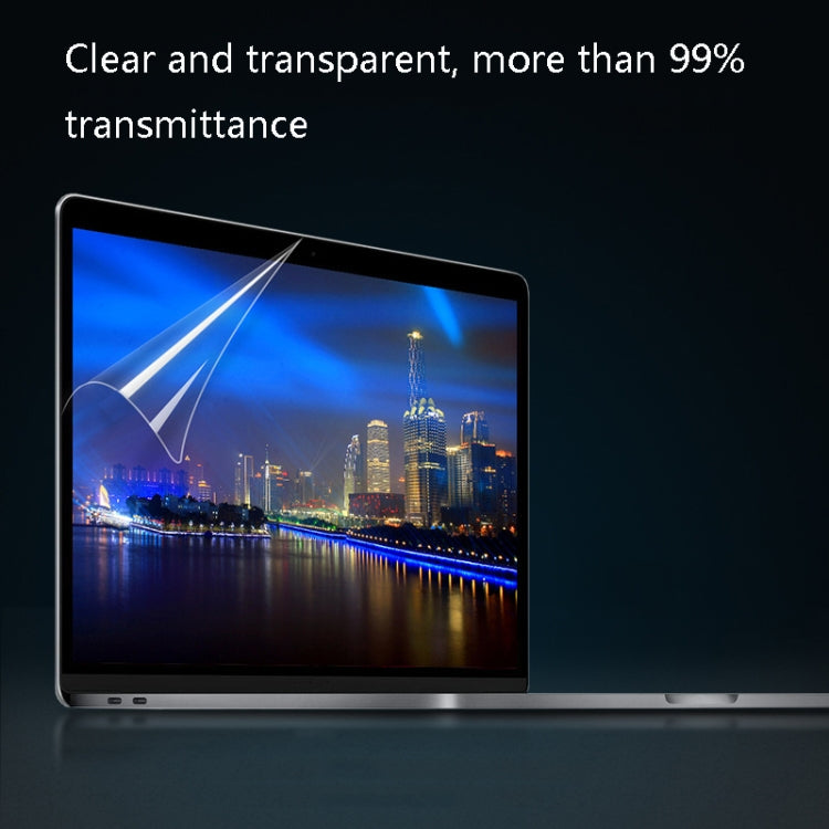0.12mm 4H HD Translucent PET Laptop Screen Protective Film – Screen Protector, For MacBook Air 11.6 inch A1465 / A1370, For MacBook Retina 12 inch A1534, For MacBook Pro 13.3 inch A1708 / A1706 / A1989 / A2159, For MacBook Air 13.3 inch A1466 / A1369...