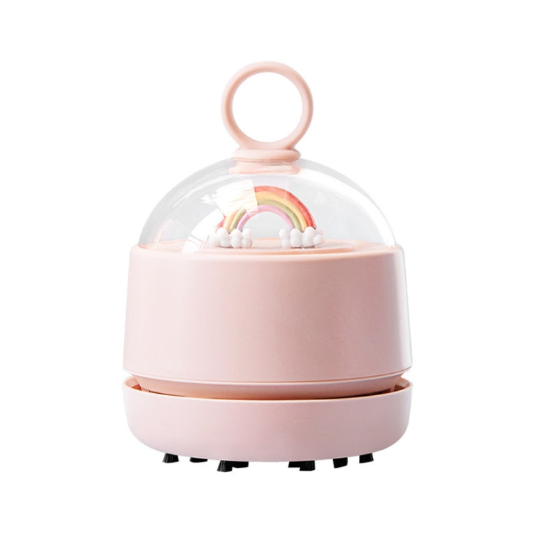 X1 Mini USB Handheld Wireless Desktop Vacuum Cleaner, White, Pink, Green – Durable Build, Easy to Use Pink