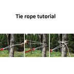 Thick Canvas Hammock Field Rollover Prevention Outdoor Hammock Swing, 260x80 No Stick Single (Red Stripe), 260x80 Non-stick Single (Blue Stripes ), 260x100 No Stick (Red Stripes), 260x100 No Stick (Blue Stripes), 260x150 No Stick (Red Stripes）       ...