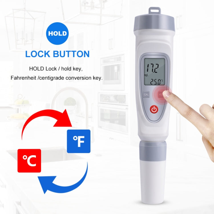 JPB-70A Portable Dissolved Oxygen Analyzer Water Quality Aquaculture Dissolved Oxygen Meter Detector – Durable Build, Easy to Use