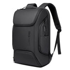 BANGE BG-7267 Men Shoulders Bag Business Waterproof Backpack, Black, Gray Black
